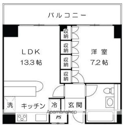 マナハウス四谷の間取り写真