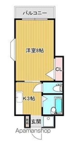 ボルドーの間取り写真