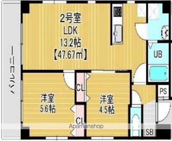 VISTA本千葉の間取り写真