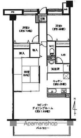 グランディア宮田の間取り写真