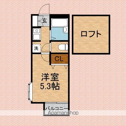 メープルMH7の間取り写真