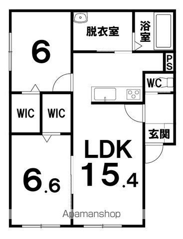 仮)西17南1MSの間取り写真