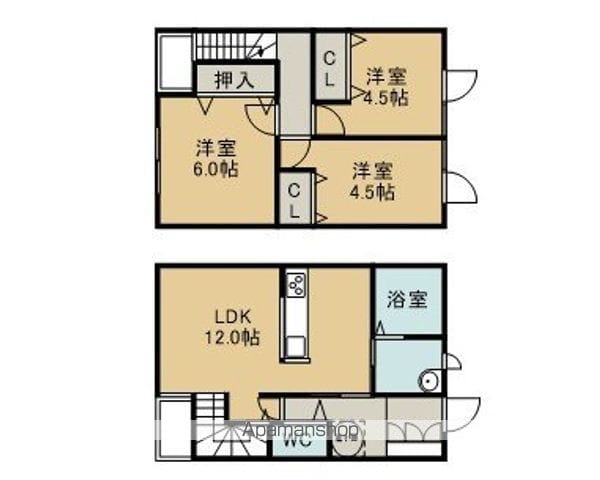 detached 北海道千歳市勇舞５丁目6-18

地図を見る