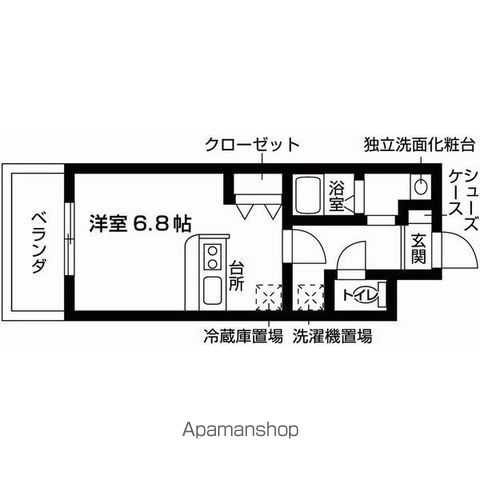 ロイヤルドミトリー同志社前の間取り写真