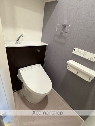 ヒカルサ堺市文珠橋通Ⅱ[1K/27.02m2]のトイレ