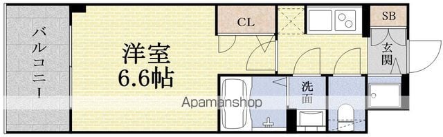 S−RESIDENCE上新庄BEATの間取り写真
