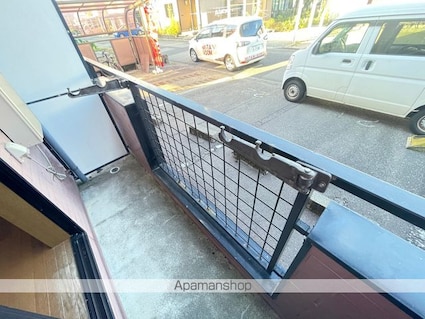 ヴェルヴィ豊岡[1R/24.66m2]のバルコニー