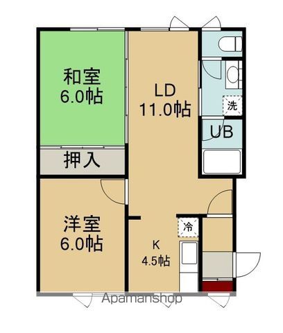 藤マンションの間取り写真