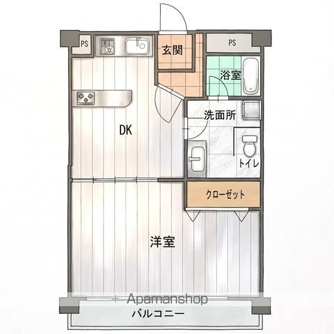 川端ビルの間取り写真