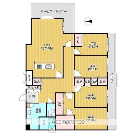 SEASONCOURT FUKUEの間取り写真