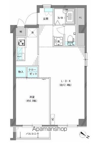 【エストレーヴ板橋大山パークフロントの間取り】