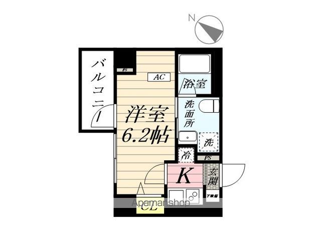 アンベリール川崎SOUTHの間取り写真