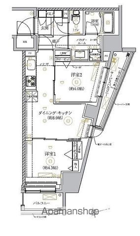 RELUXIA墨田八広の間取り写真