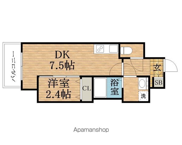 ARTIZA南船場の間取り写真