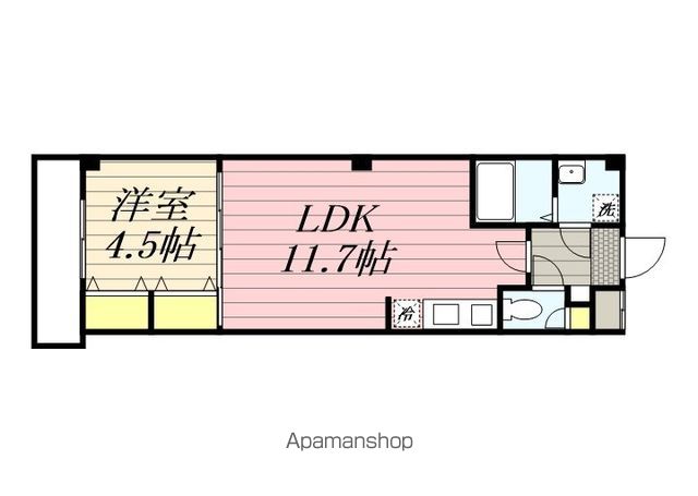 グランディオ検見川の間取り