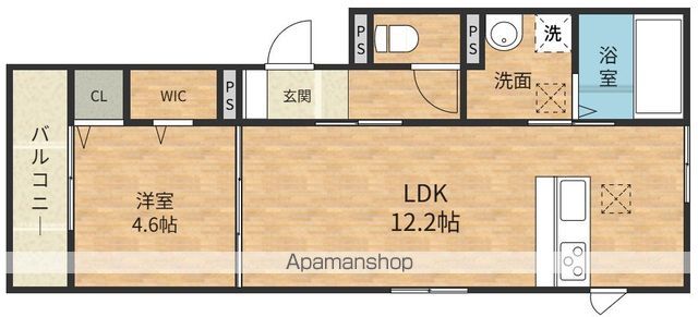 仮)D−ROOM高丘東の間取り写真
