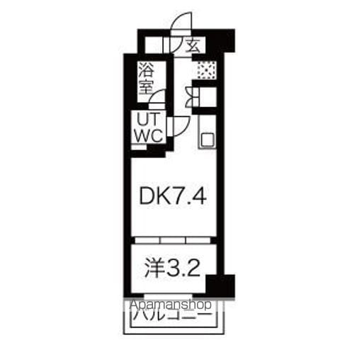 【エルフォルテ東日暮里の間取り】