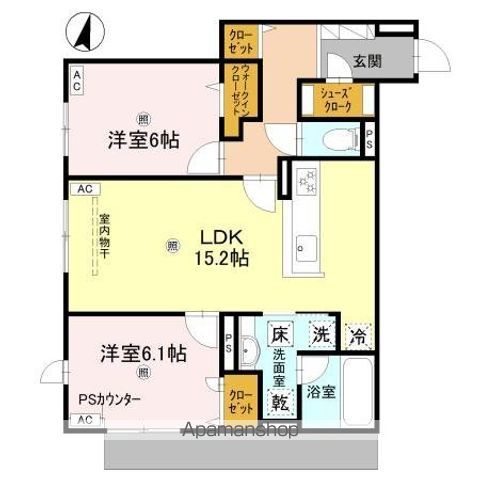 D−RESIDENCE古曽部町の間取り写真