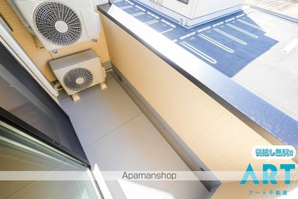 ポプラⅠ[2LDK/59.58m2]のバルコニー