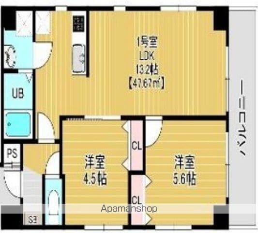 VISTA本千葉の間取り写真