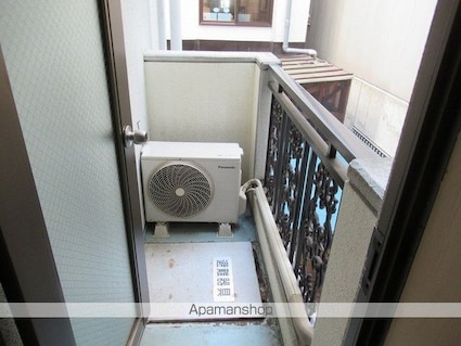 アップルコート[1K/30.81m2]のバルコニー