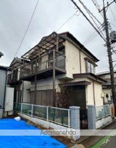 東武鉄道東上線 ふじみ野駅 徒歩25分 2階建 築55年の玄関写真