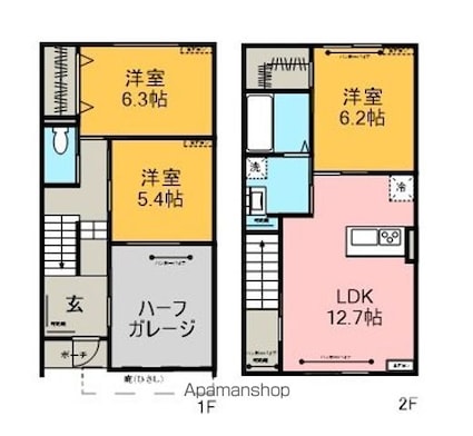 仮）グリジオ[3LDK/89.44m2]の間取図