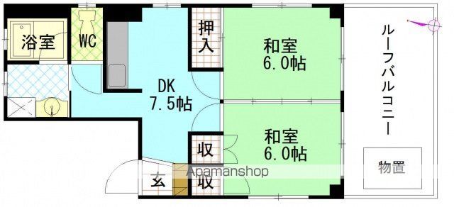 シティパーク京橋の間取り写真