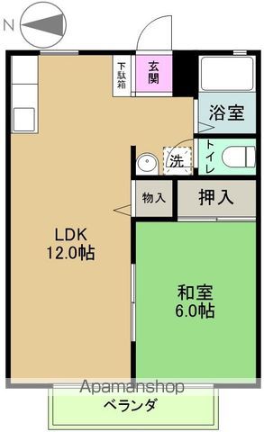 メゾンド南Iの間取り写真