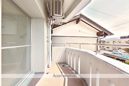 高知県高知市新田町[1K/19.44m2]のバルコニー