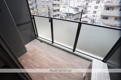 ＧＡＲＩＲＥＯ　ＣＩＴＹ　ＴＥＲＲＡＣＥ[1K/24.36m2]のバルコニー