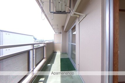 リーヴァかもべ[2DK/55.3m2]のバルコニー