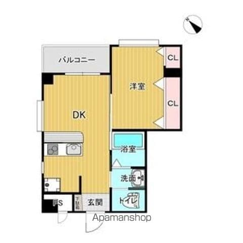 プロスパー江坂の間取り写真