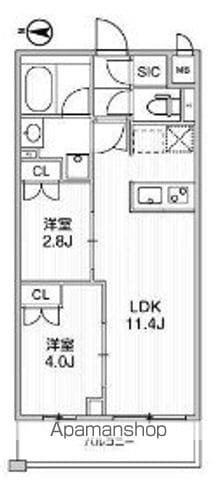 LIME RESIDENCE SHINAGAWA EASTの間取り写真