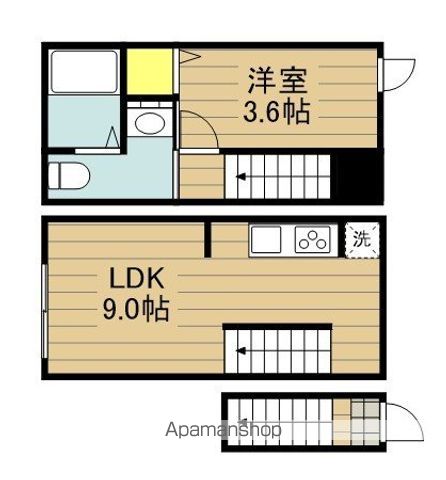 MOKーURBAN TODAKOENの間取り写真