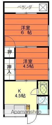 小栗荘の間取り写真