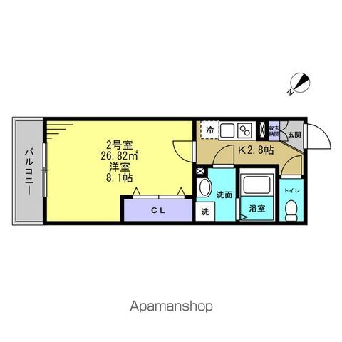 AJ津田沼018の間取り写真