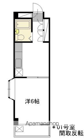 サンユニマンションの間取り写真