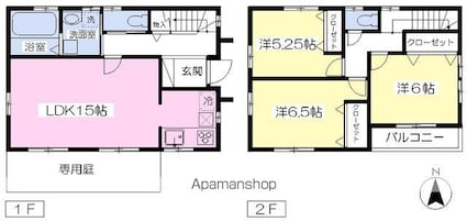 ゆめみ野[3LDK/85.49m2]の間取図