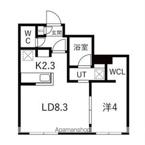 FーWORKS月寒の間取り写真