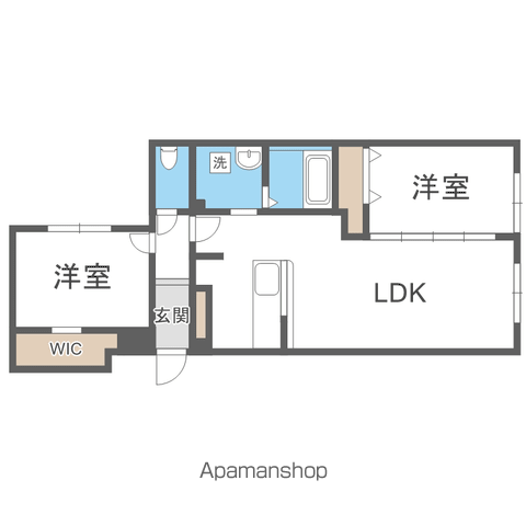 CERNE YAMAHANAの間取り写真