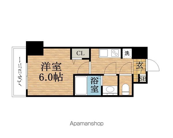 ARTIZA瓦屋町IIの間取り写真