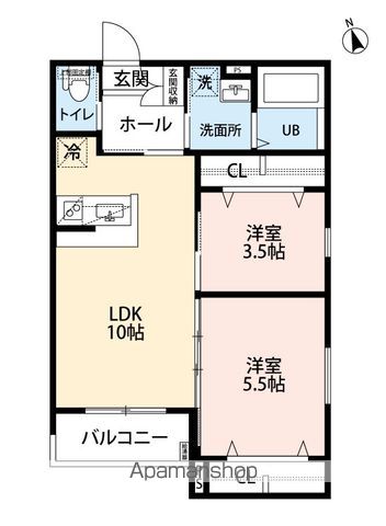 robot home 箱崎宮前IIの間取り写真