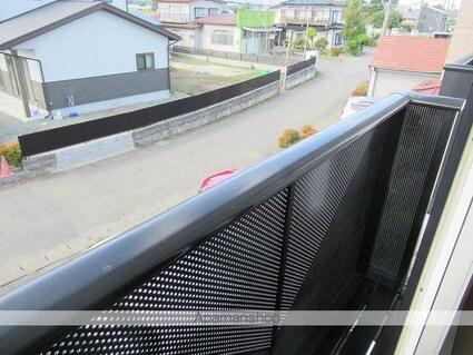 ボナール上川[1K/24.7m2]のバルコニー