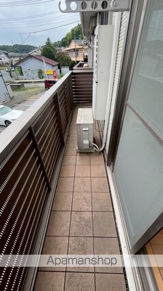 ヴェルドミール[2LDK/65.88m2]のバルコニー