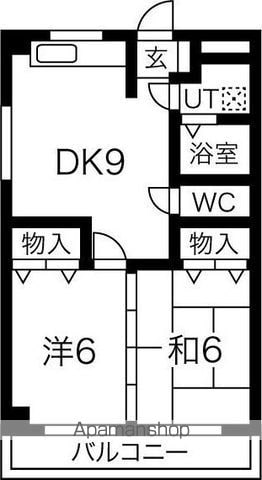 マンションササキの間取り写真