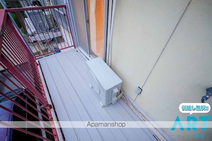 第３１杉フラット[2DK/36.45m2]のバルコニー