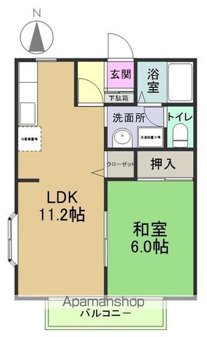 ビバリー大館C棟の間取り写真