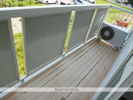 ＢＬＵＥＴＯＷＮ[2DK/43.7m2]のバルコニー