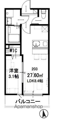 アヴニールの間取り